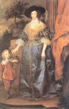 Henrietta Maria and the Dwarf Sir Jeffrey Hudson